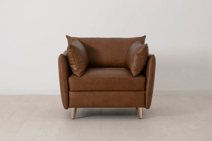 Model 08 Chair Bed Single Sofa Bed, Oak / Maple