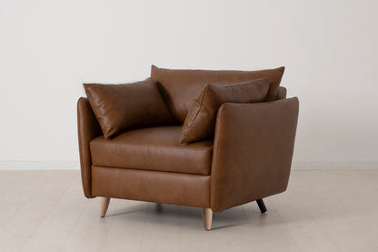 Model 08 Chair Bed Single Sofa Bed, Oak / Maple