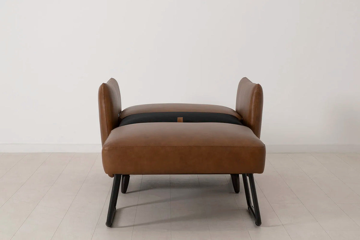 Model 08 Chair Bed Single Sofa Bed, Maple