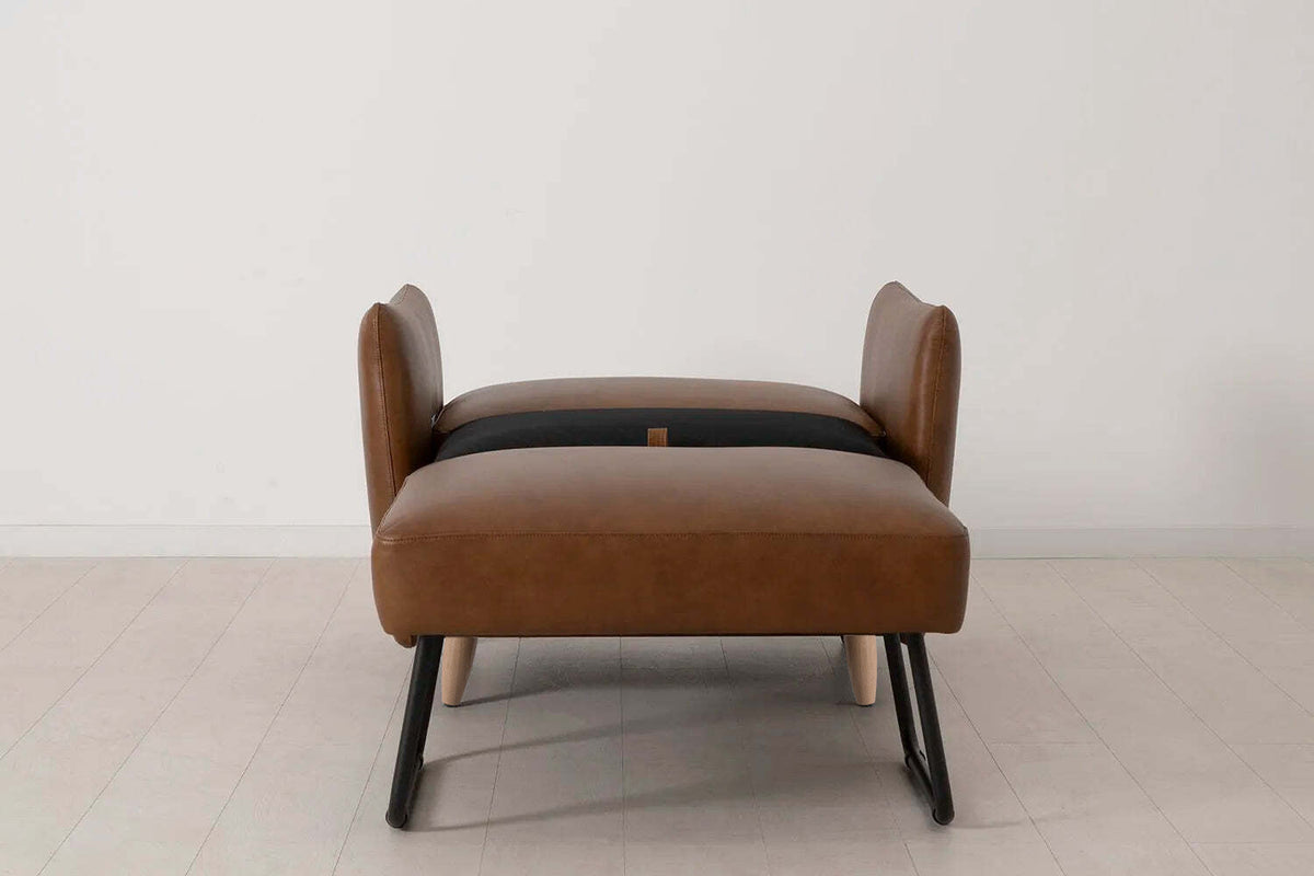 Model 08 Chair Bed Single Sofa Bed, Oak / Maple