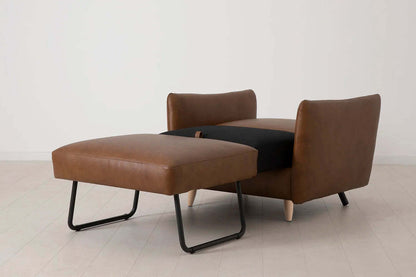 Model 08 Chair Bed Single Sofa Bed, Oak / Maple