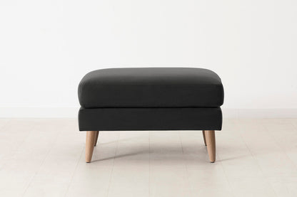 Model 08 Ottoman, Oak / Charcoal
