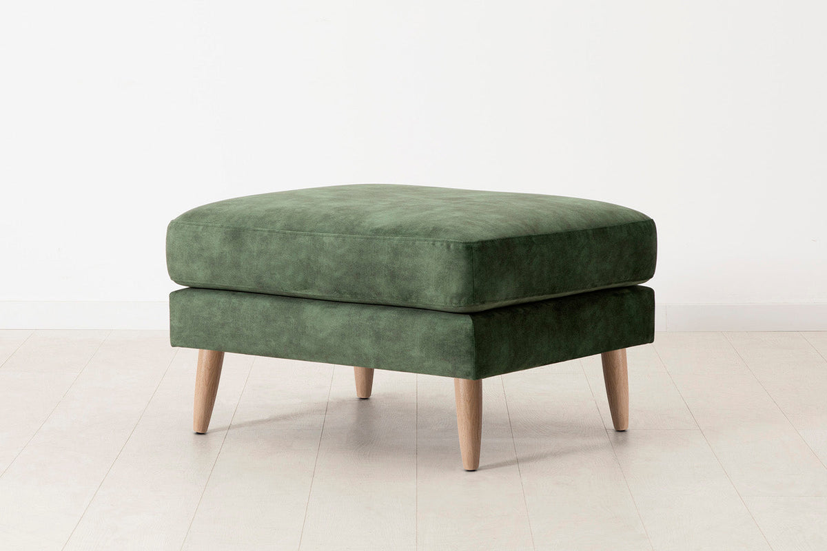 Model 08 Ottoman, Oak / Conifer