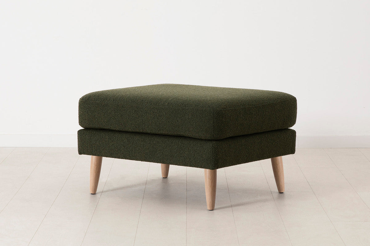 Model 08 Ottoman, Oak / Fern