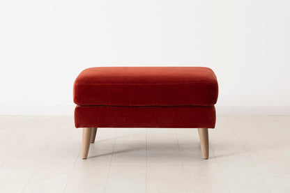 Model 08 Ottoman, Oak / Harissa