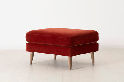Model 08 Ottoman, Oak / Harissa
