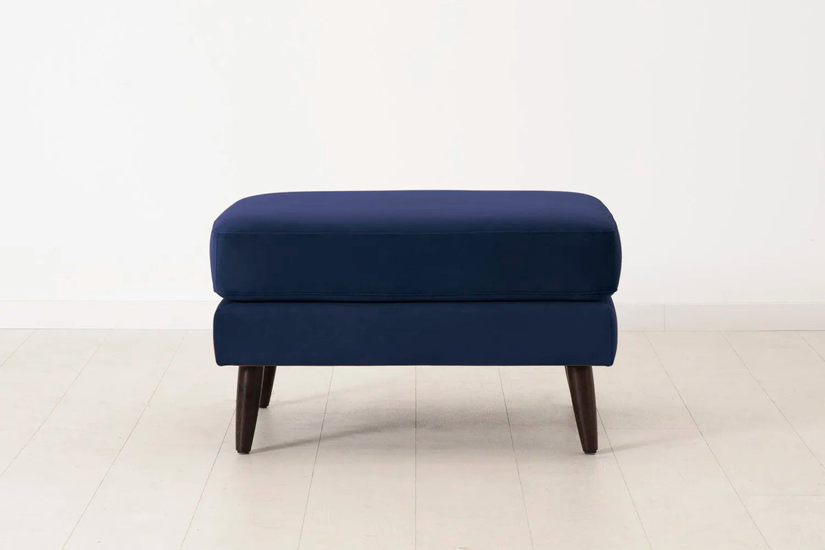 Model 08 Ottoman, Indigo