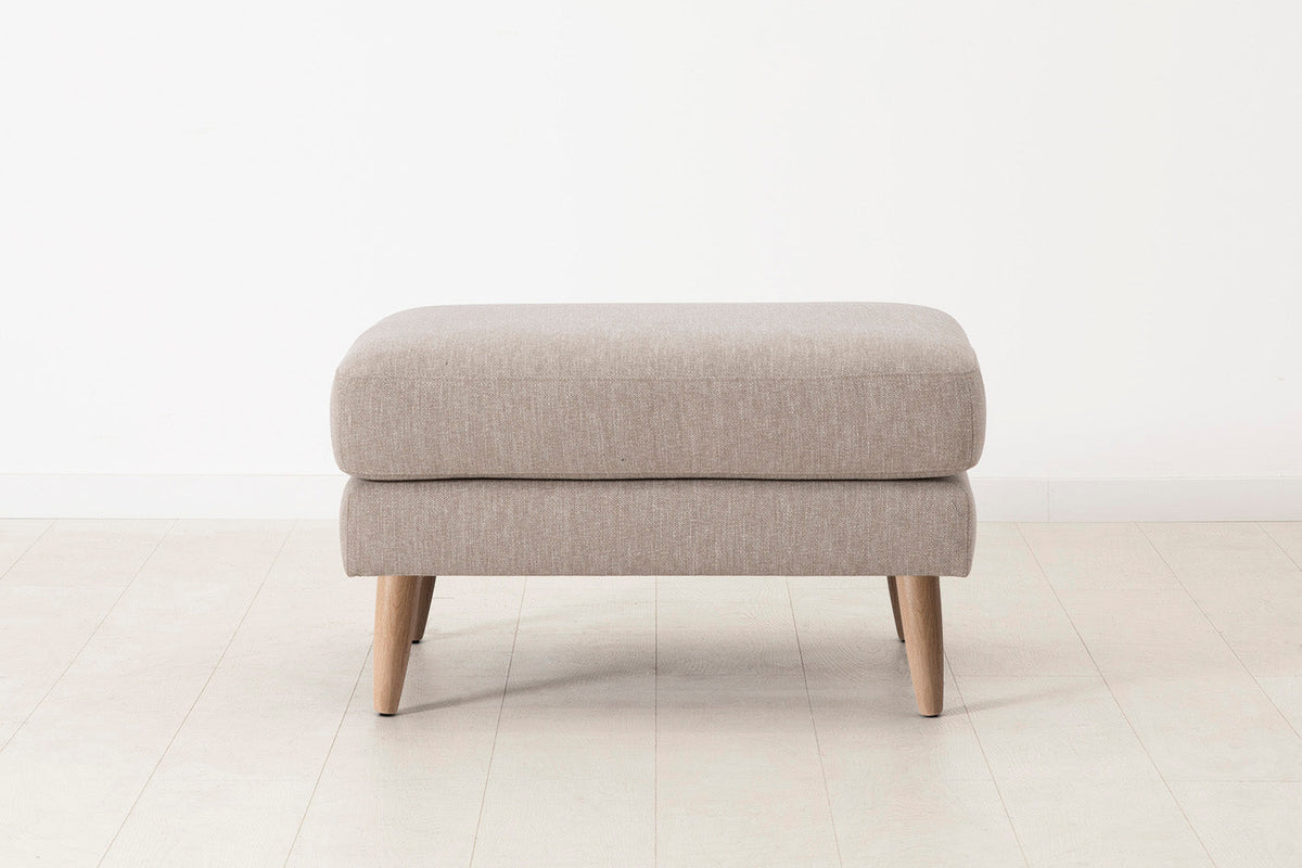 Model 08 Ottoman, Oak / Pumice