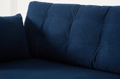 Model 10 2-Seater Sofa with Ottoman, Atlantic