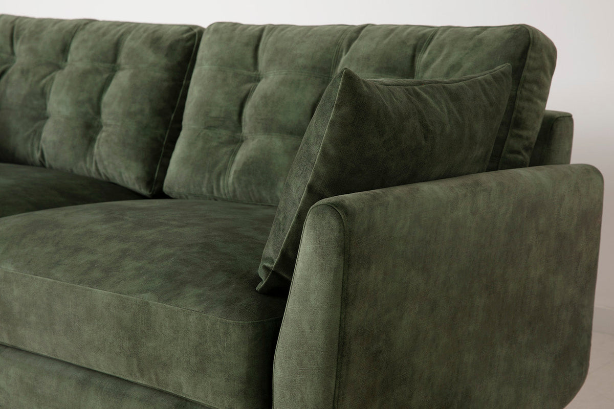 Model 10 2-Seater Sofa with Ottoman, Conifer