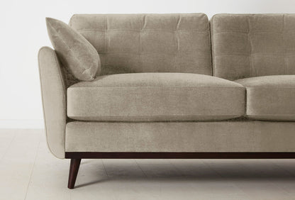 Model 10 2-Seater Sofa with Ottoman, Flax