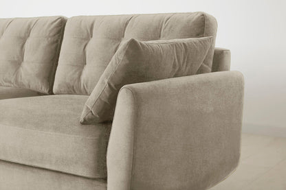 Model 10 2-Seater Sofa with Ottoman, Flax