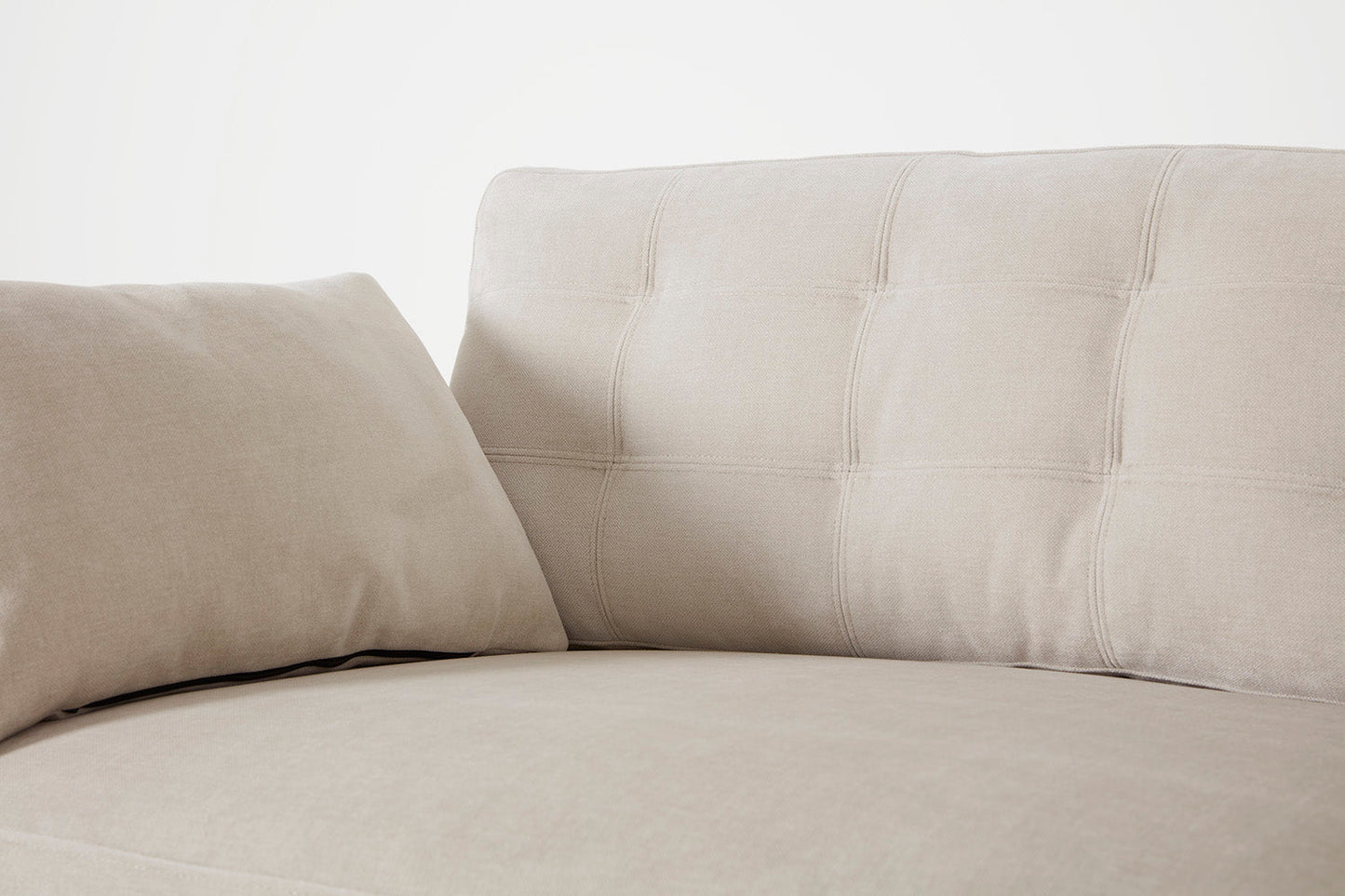 Model 10 3-Seater Sofa with Ottoman, Chalk