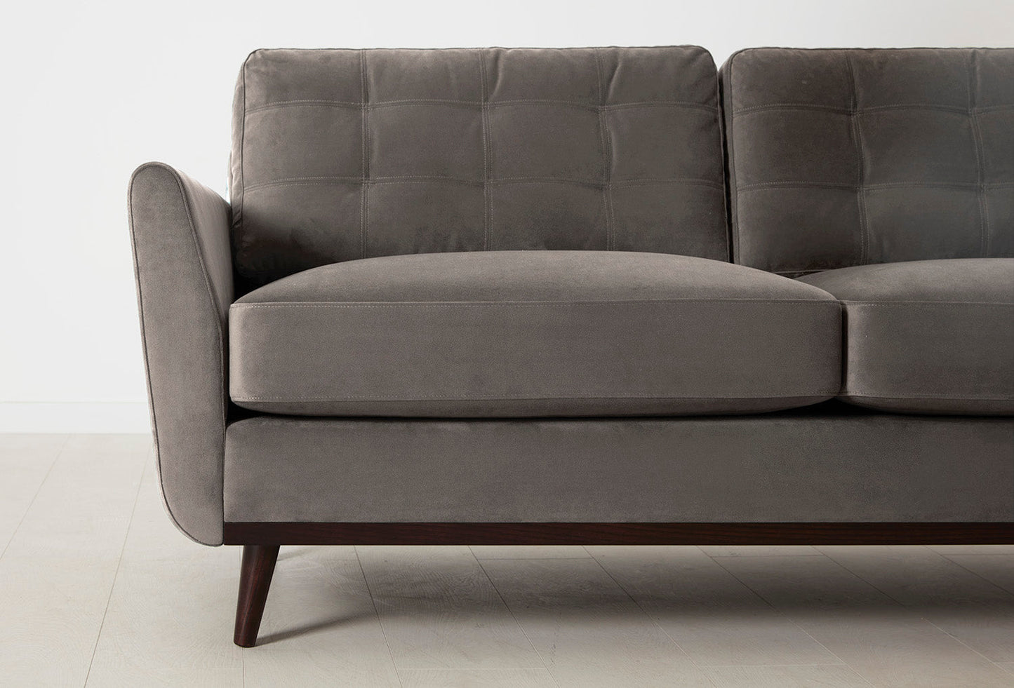 Model 10 3-Seater Sofa with Ottoman, Elephant