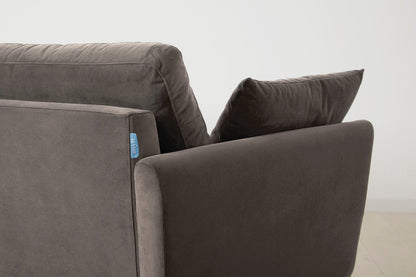 Model 10 3-Seater Sofa with Ottoman, Elephant