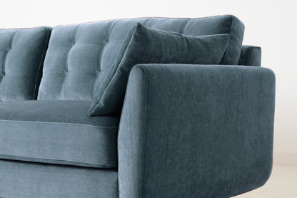 Model 10 3-Seater Sofa with Ottoman, Hydro