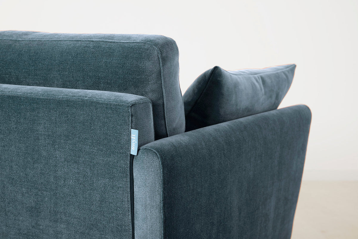 Model 10 3-Seater Sofa with Ottoman, Hydro