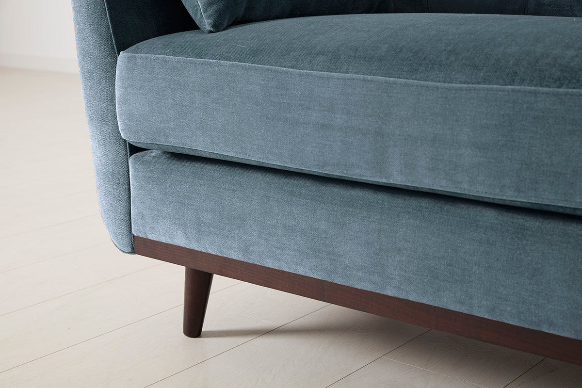 Model 10 3-Seater Sofa with Ottoman, Hydro