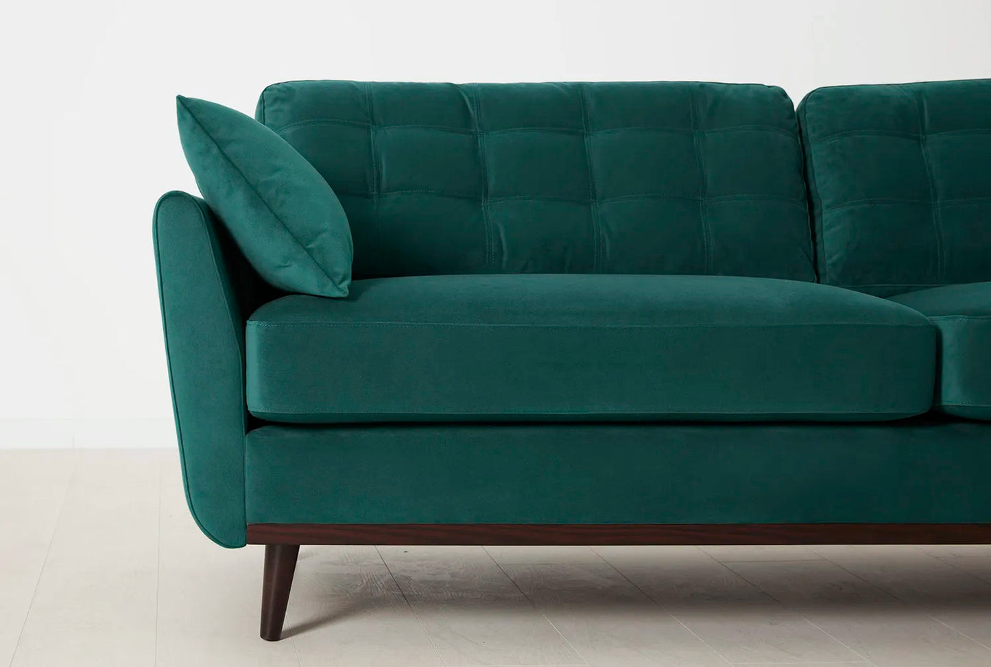Model 10 3-Seater Sofa with Ottoman, Kingfisher