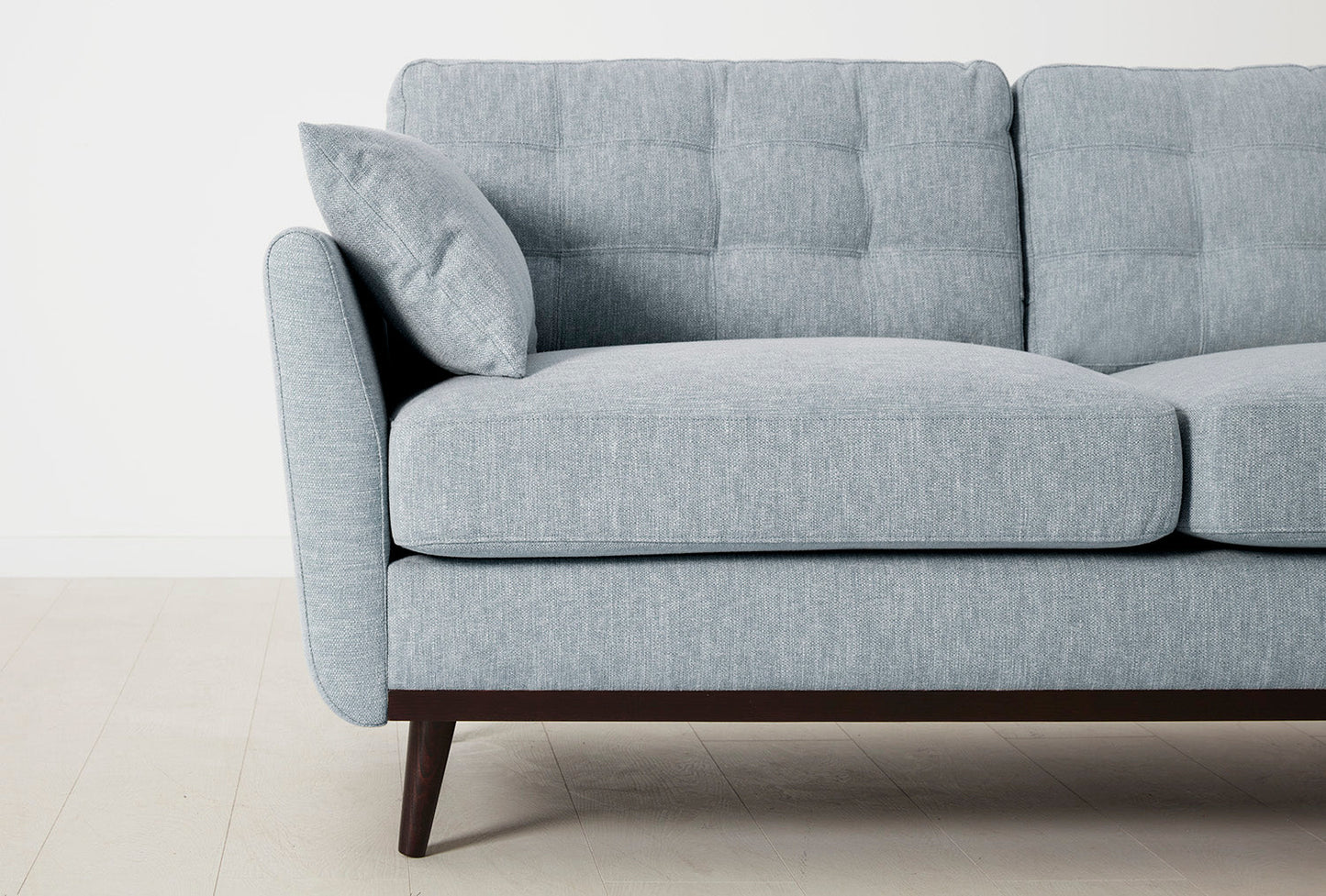 Model 10 3-Seater Sofa with Ottoman, Seaglass