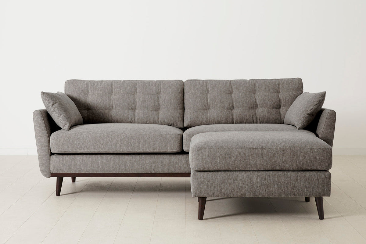 Model 10 3-Seater Sofa with Ottoman, Shadow