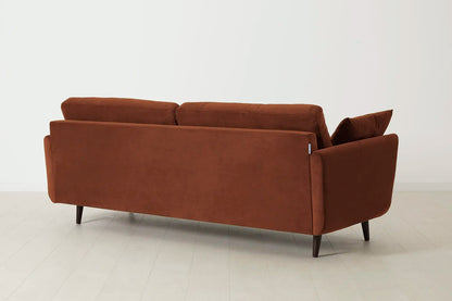 Model 10 3-Seater Sofa with Ottoman, Umber