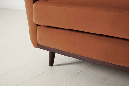 Model 10 3-Seater Sofa with Ottoman, Umber