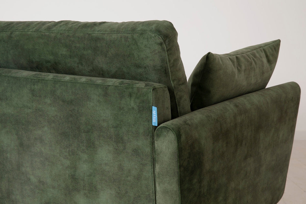 Model 10 3-Seater Sofa with Ottoman, Conifer
