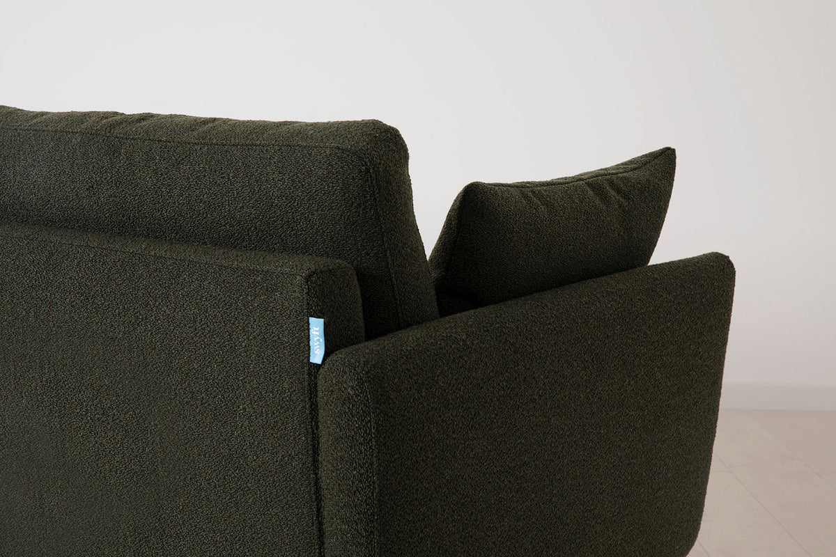 Model 10 3-Seater Sofa with Ottoman, Fern