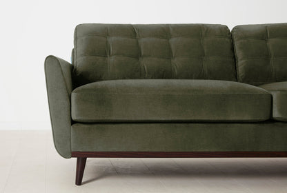 Model 10 3-Seater Sofa with Ottoman, Pine