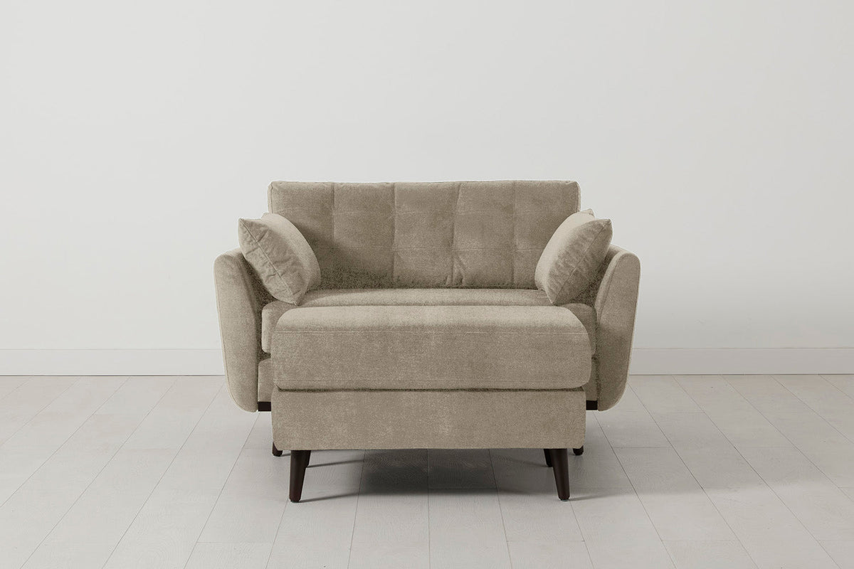 Model 10 Chaise Longue, Flax