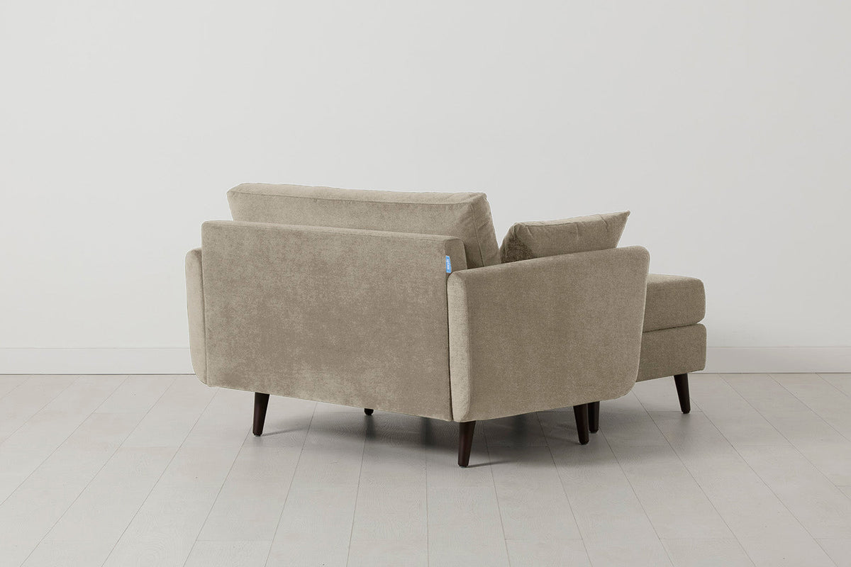 Model 10 Chaise Longue, Flax