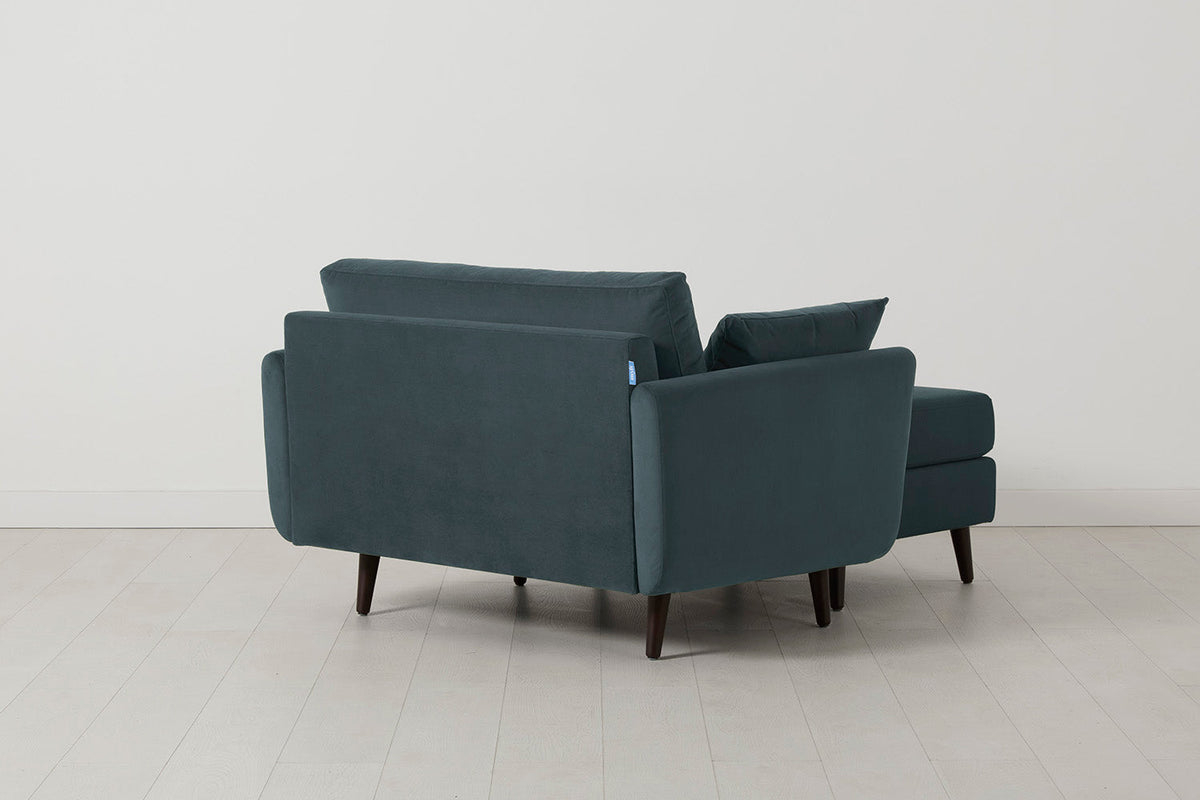 Model 10 Chaise Longue, Petrol