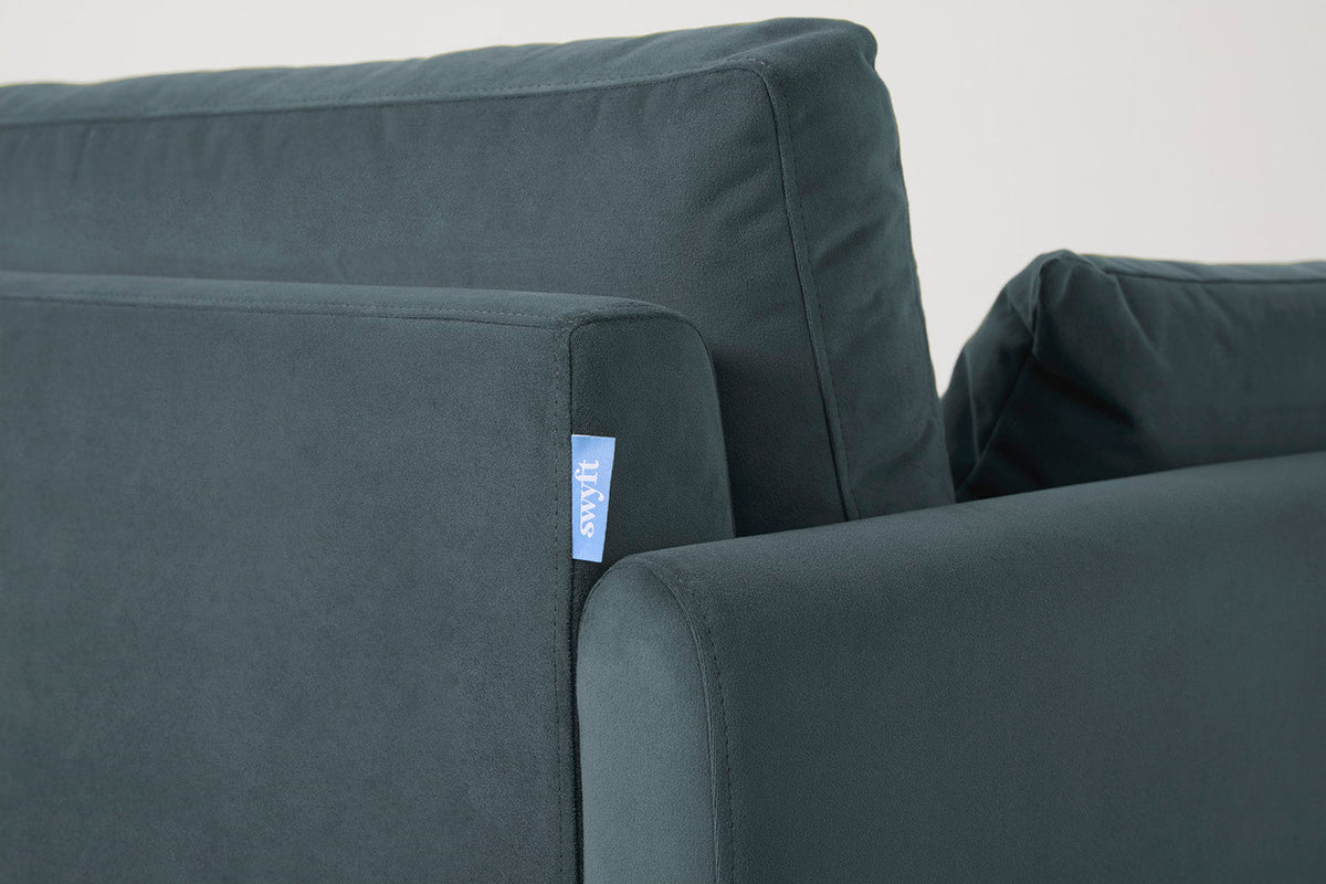 Model 10 Chaise Longue, Petrol
