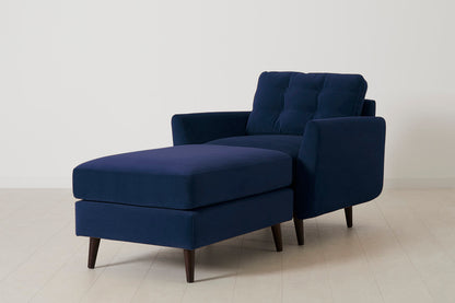 Model 10 Chaise Longue, Indigo