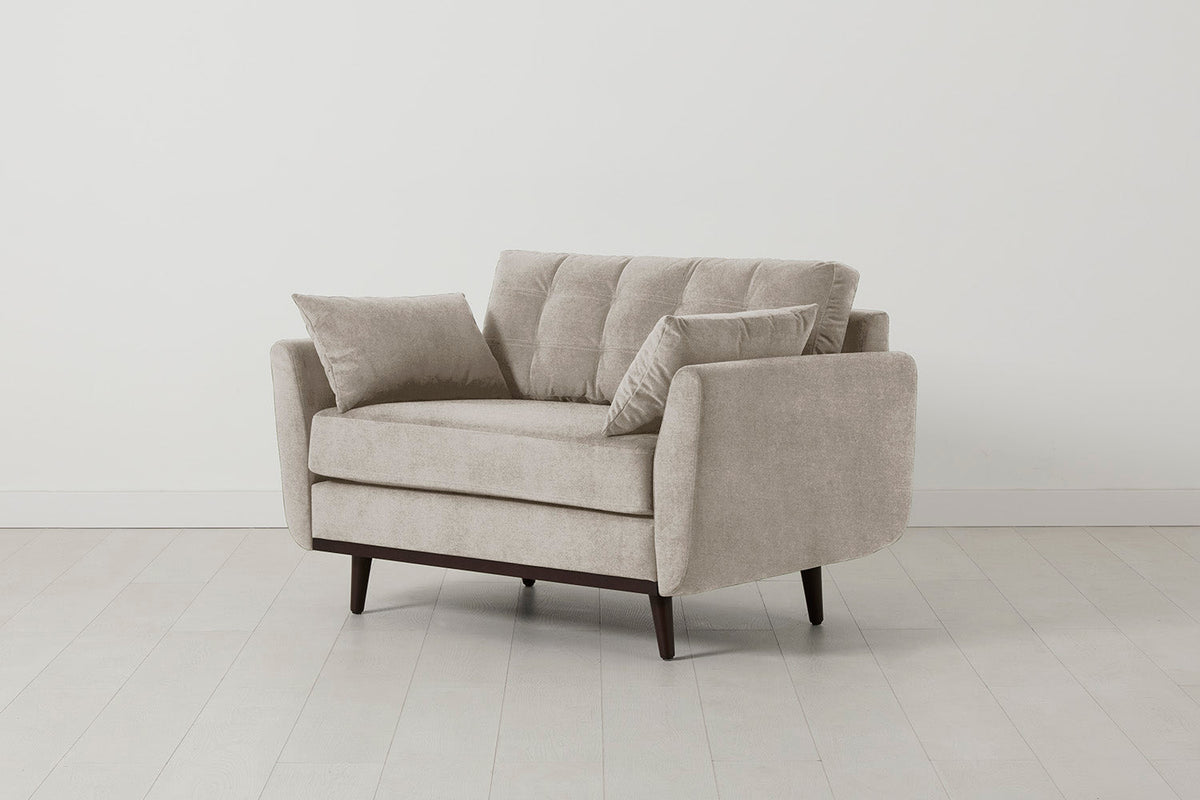Model 10 Loveseat, Chalk