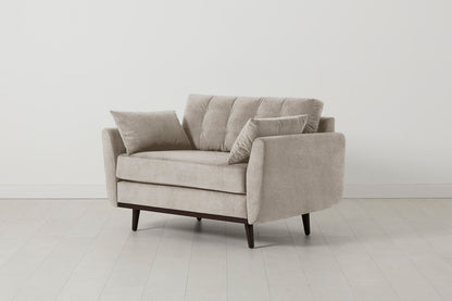 Model 10 Loveseat, Chalk