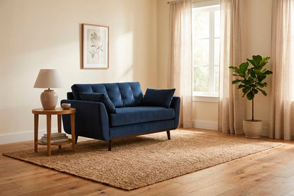 Model 10 Loveseat, Indigo
