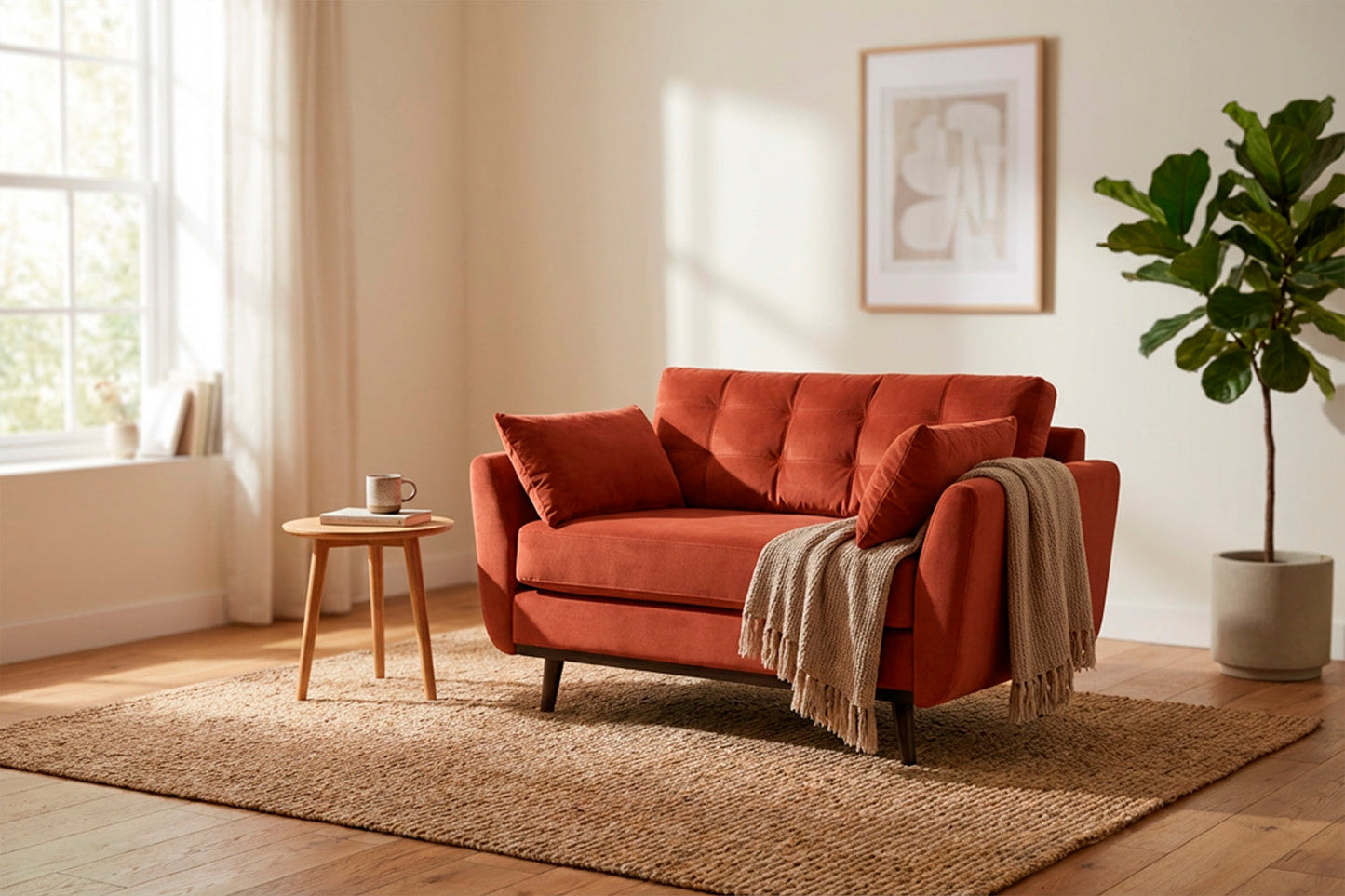 Model 10 Loveseat, Paprika