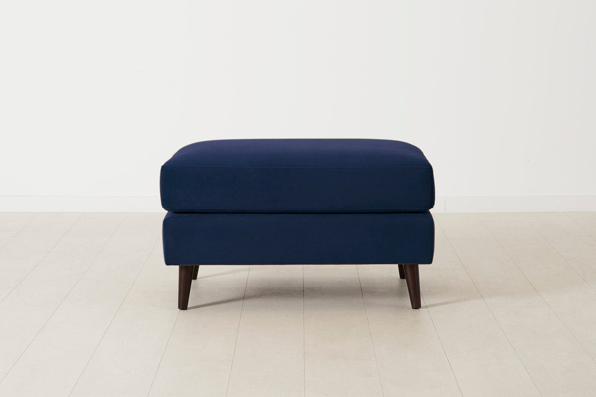Model 10 Ottoman, Indigo