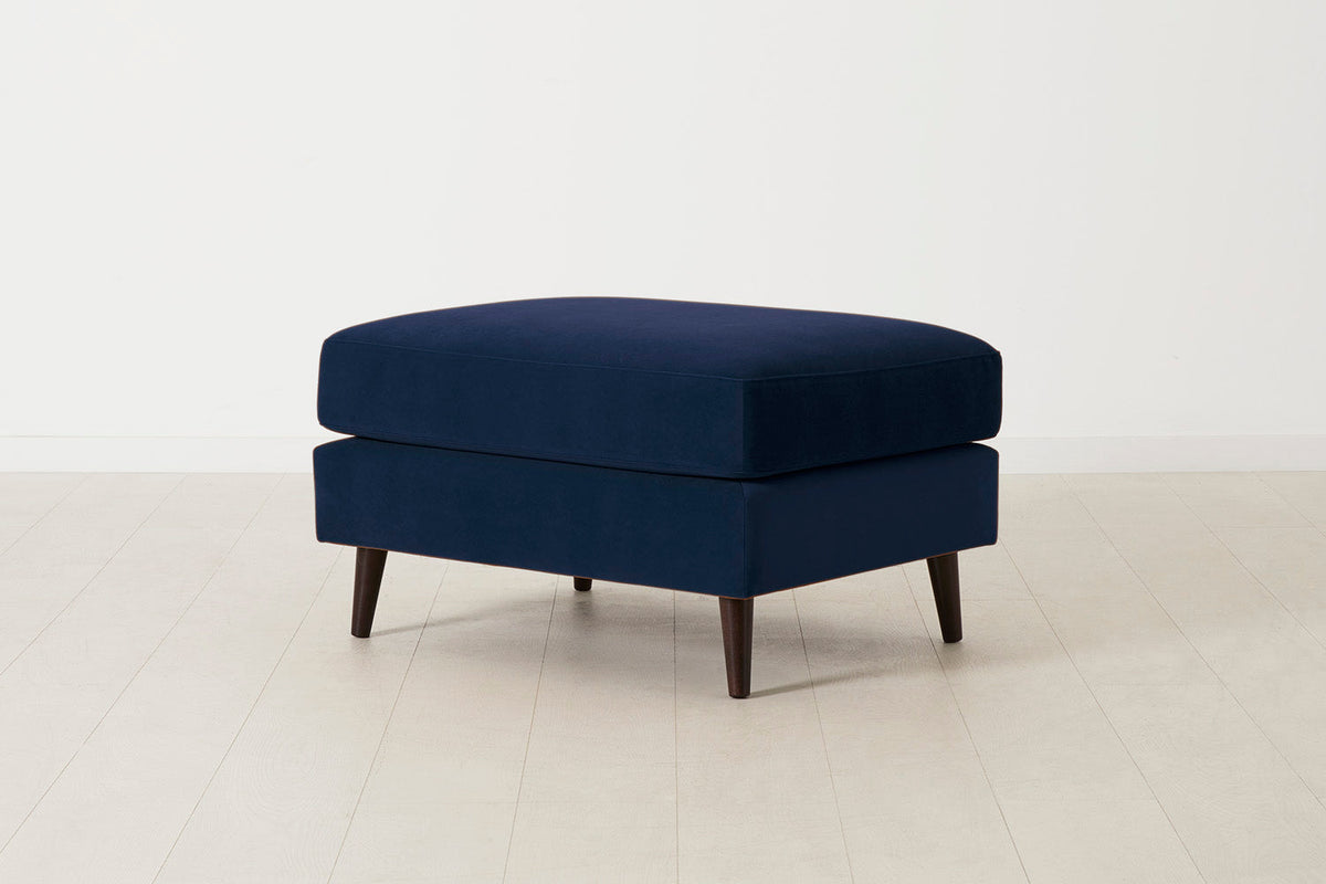 Model 10 Ottoman, Indigo