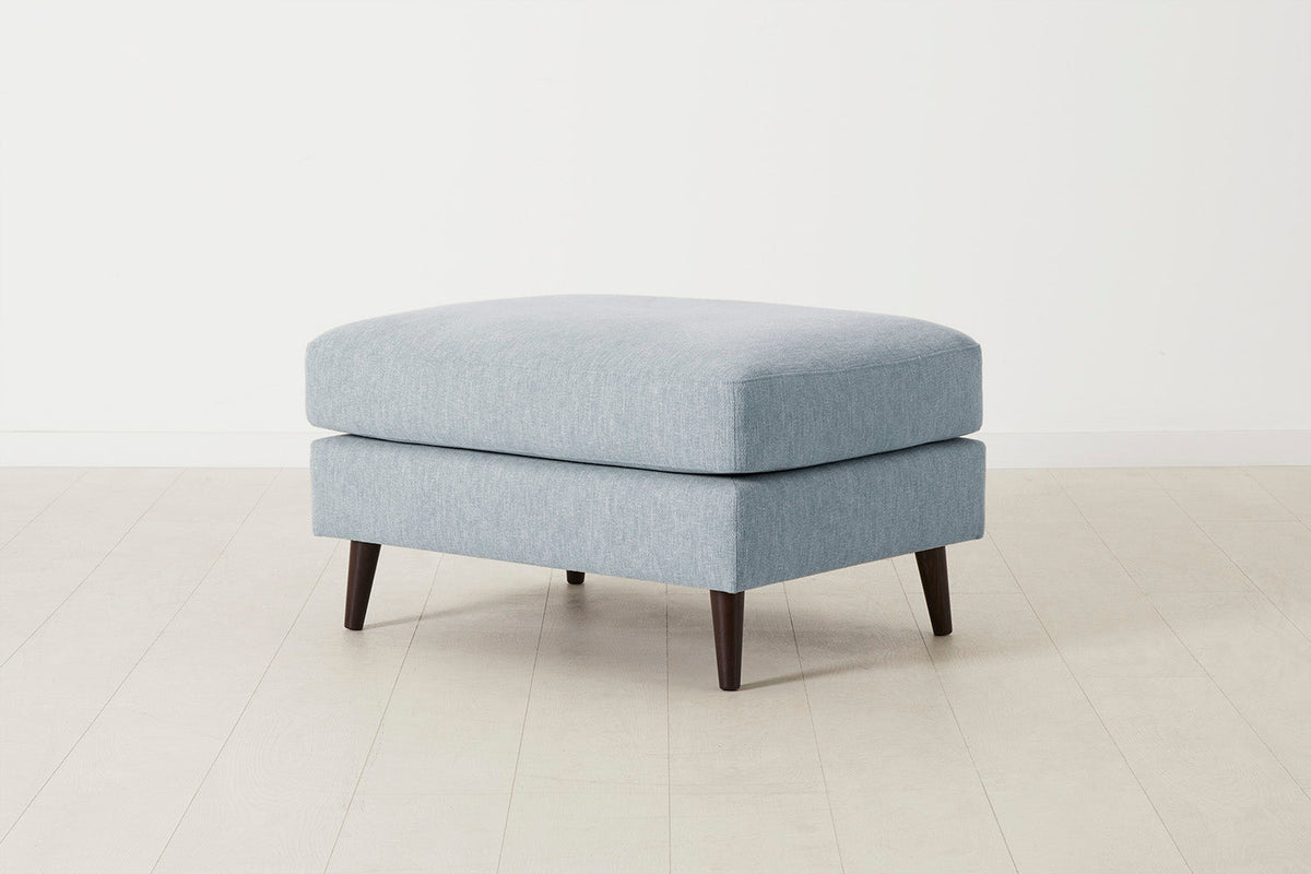 Model 10 Ottoman, Seaglass