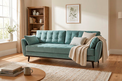 Model 10 Sofa Bed 3 Seater, Airforce