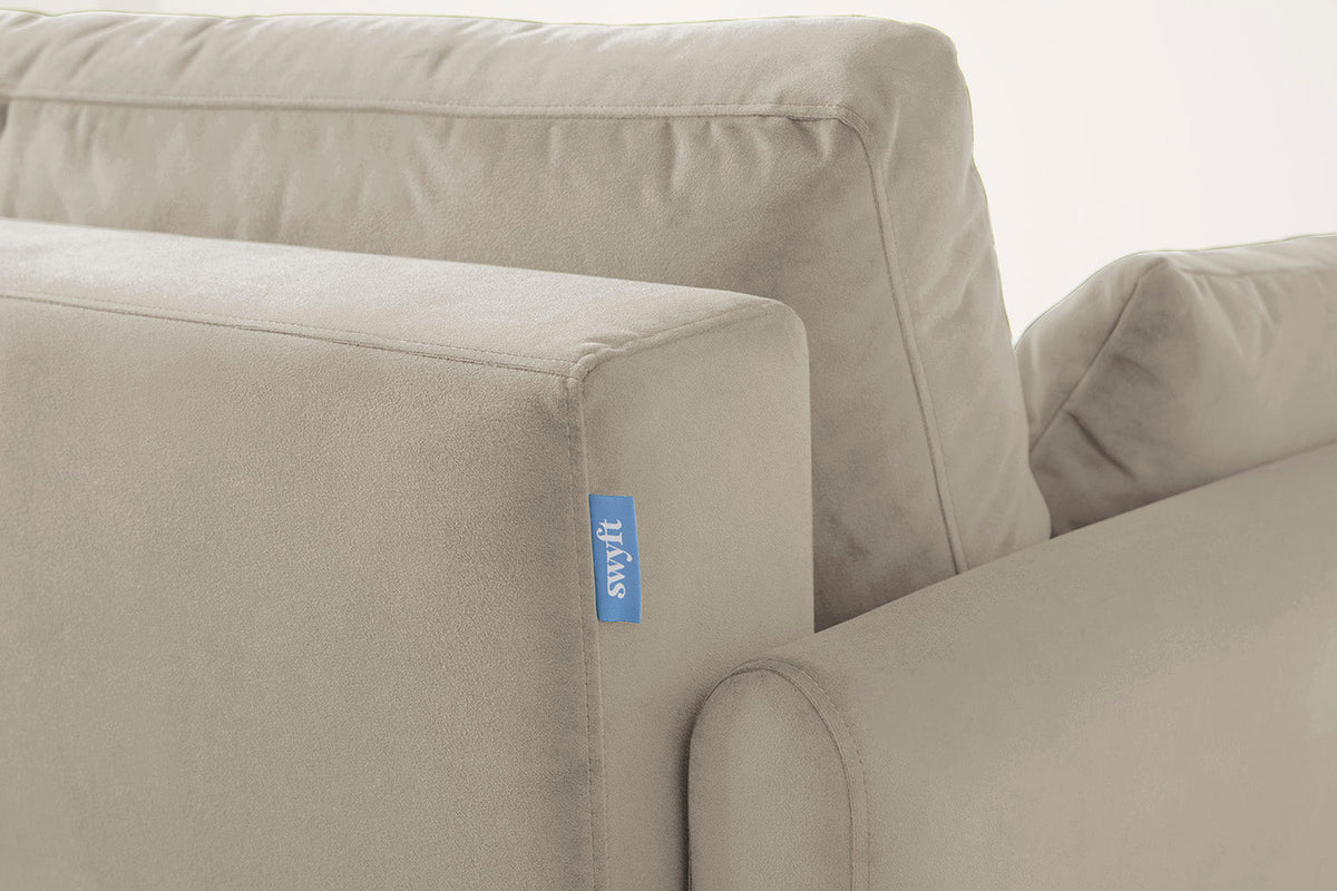Model 10 Sofa Bed 3 Seater, Bone