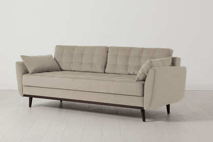 Model 10 Sofa Bed 3 Seater, Bone