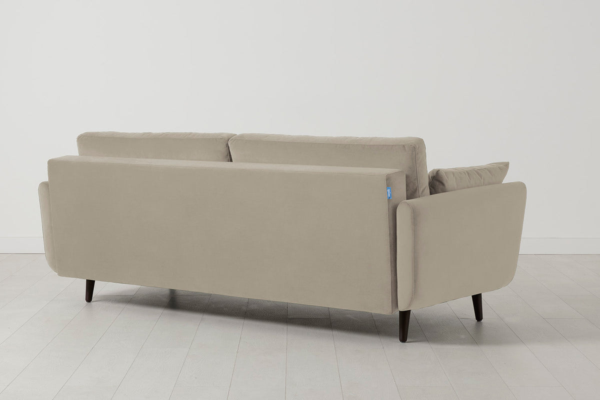 Model 10 Sofa Bed 3 Seater, Bone