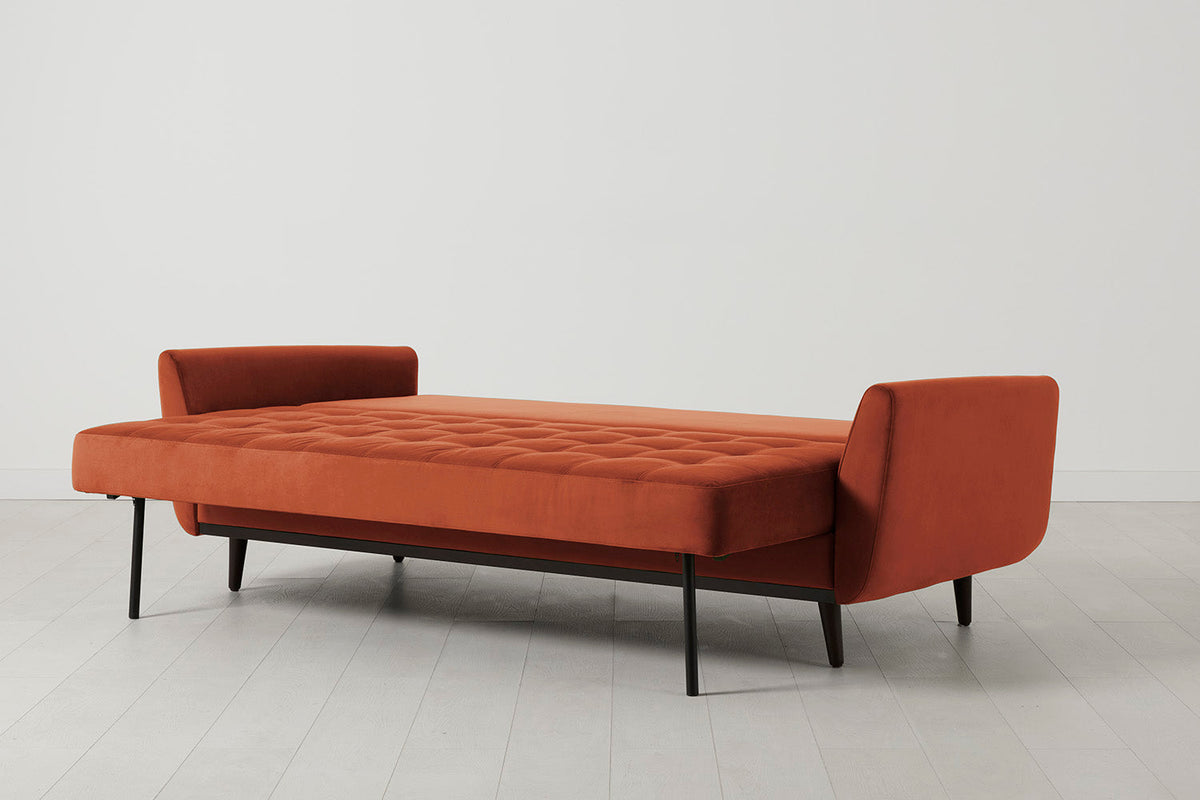 Model 10 Sofa Bed 3 Seater, Brick