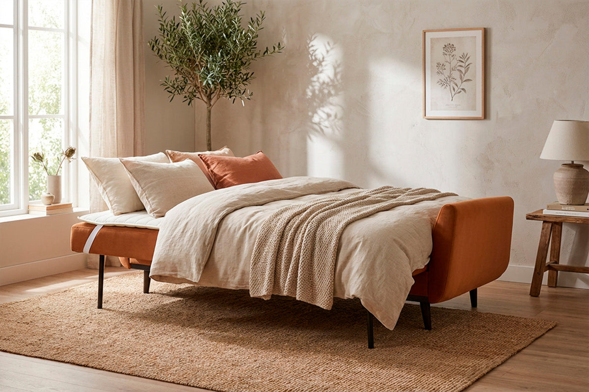 Model 10 Sofa Bed 3 Seater, Bronze