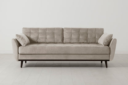 Model 10 Sofa Bed 3 Seater, Chalk