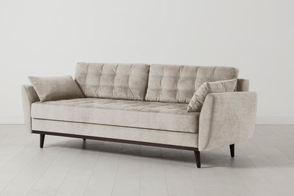 Model 10 Sofa Bed 3 Seater, Chalk